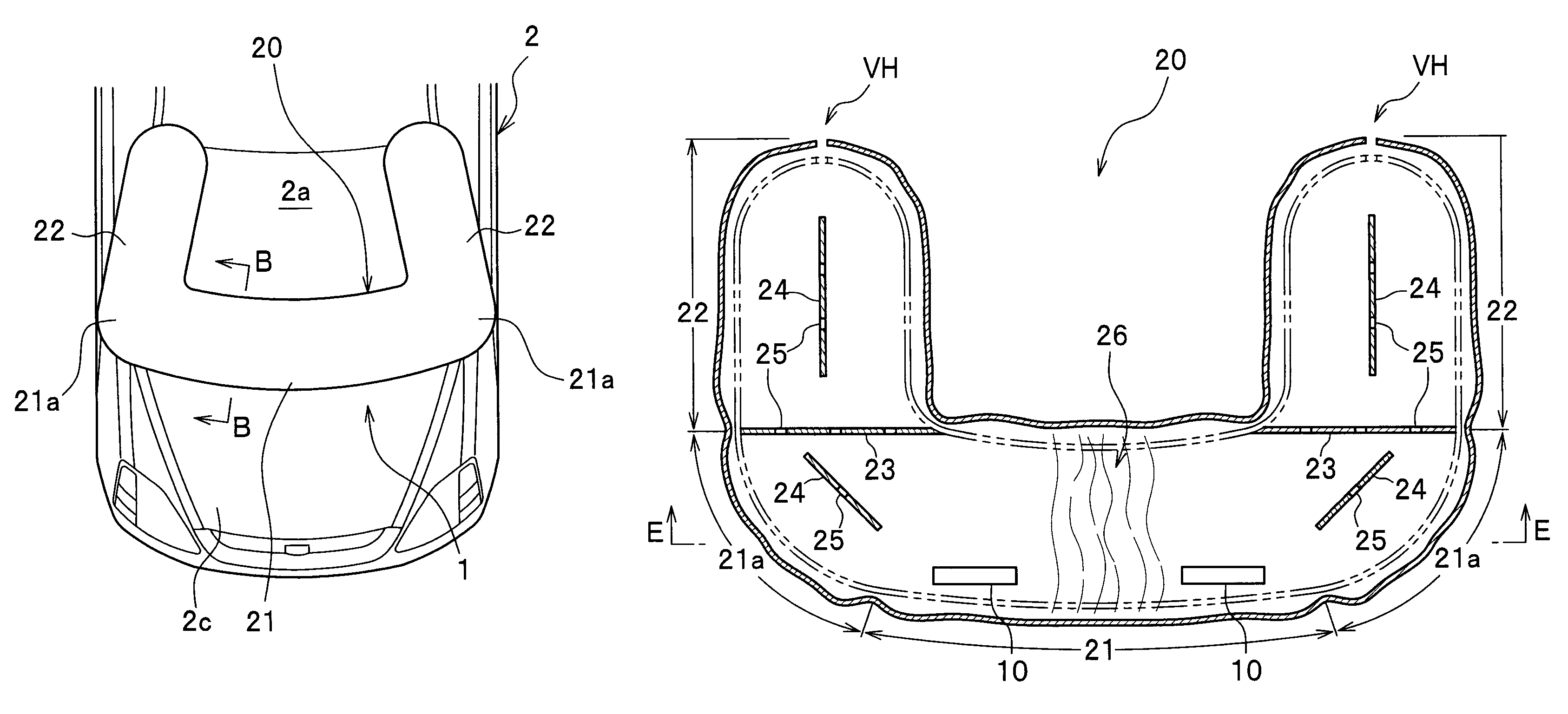 Collision object protection device