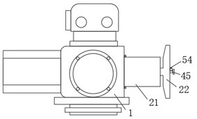 Manual and electric switching device and electric actuating mechanism