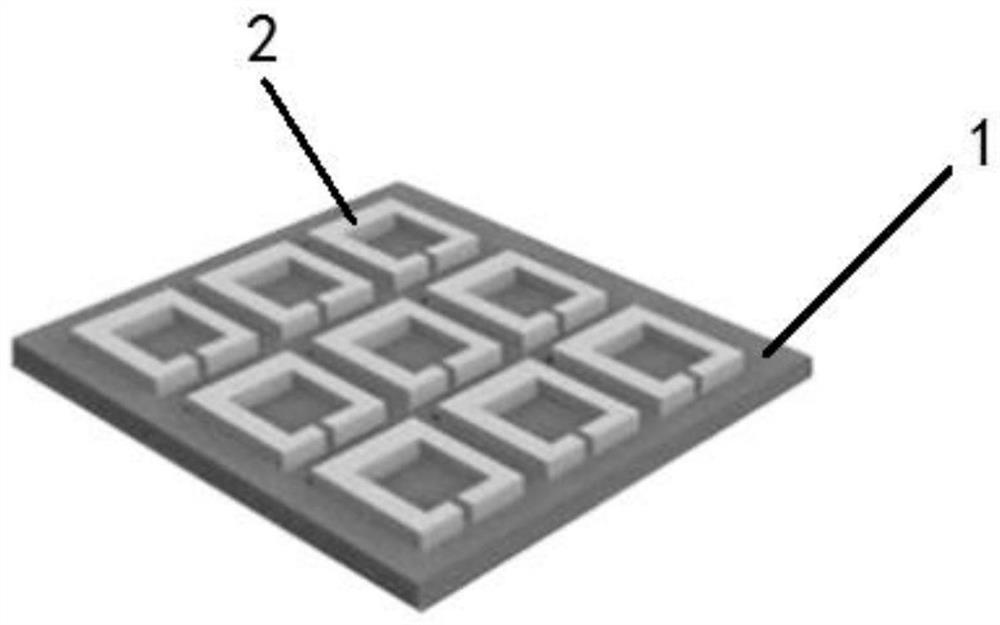 Multifunctional terahertz metamaterial device capable of being dynamically regulated and controlled based on TiNi shape memory alloy film