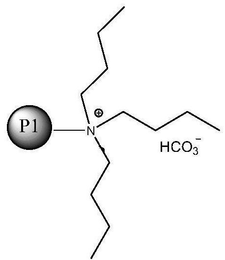 Nano composite ion exchange resin catalyst and application thereof