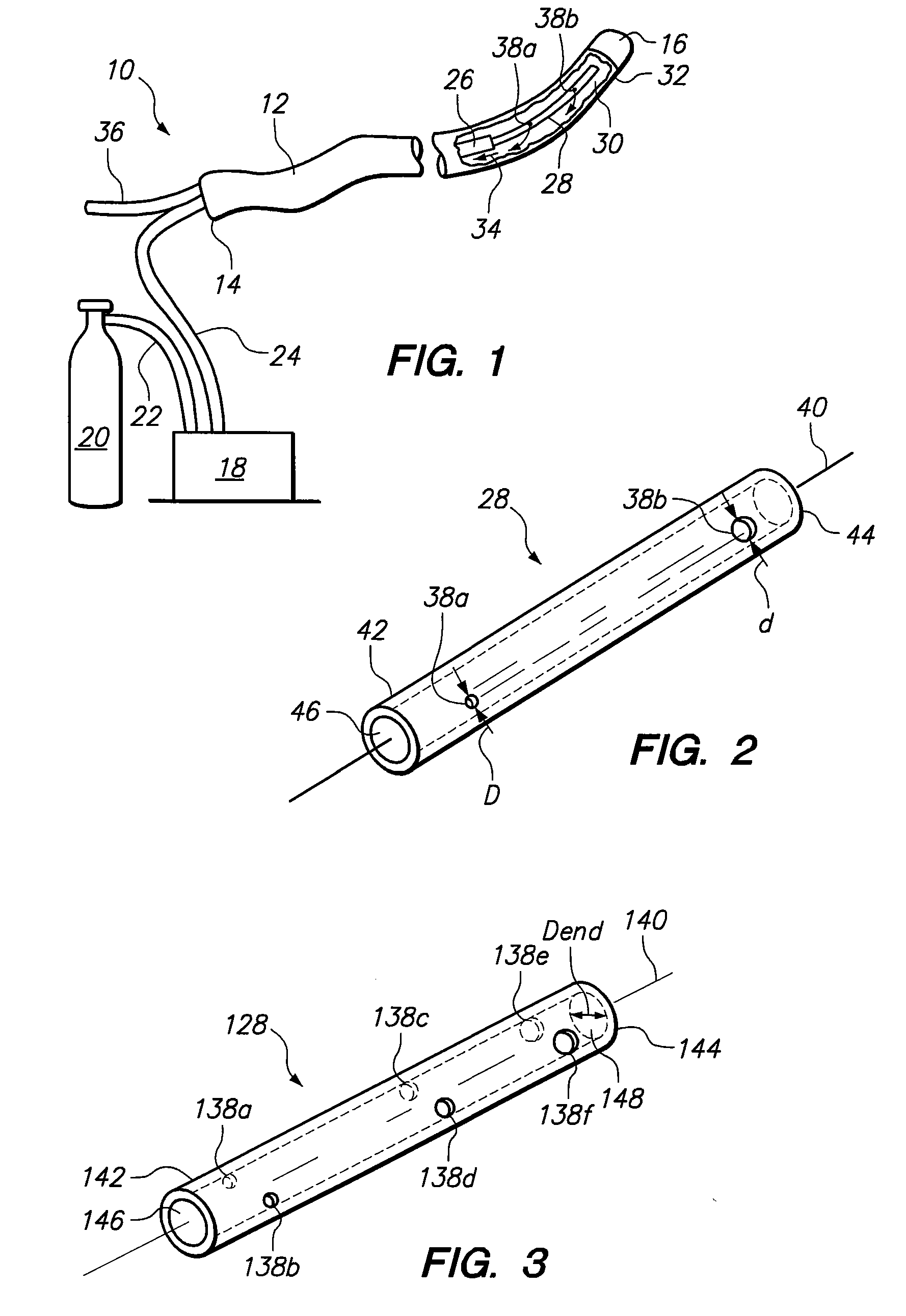 Cryoablation segment for creating linear lesions