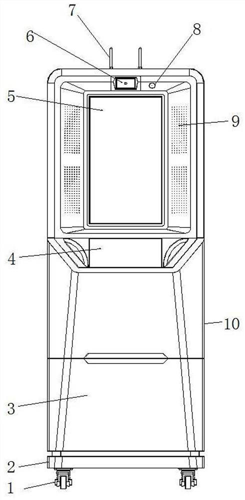 Glasses cleaning machine