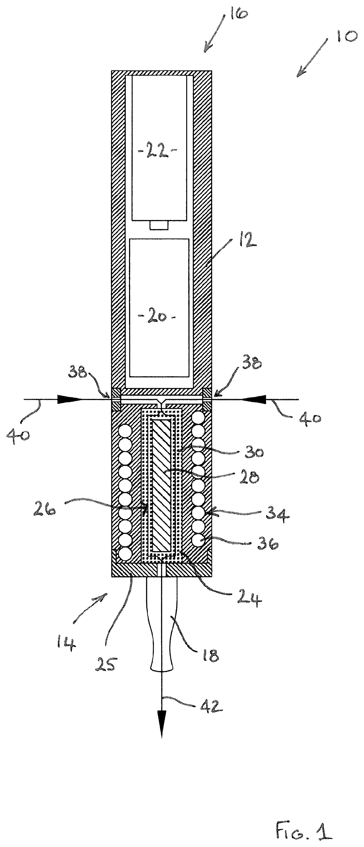 Cartridge for an electronic vapour inhaler