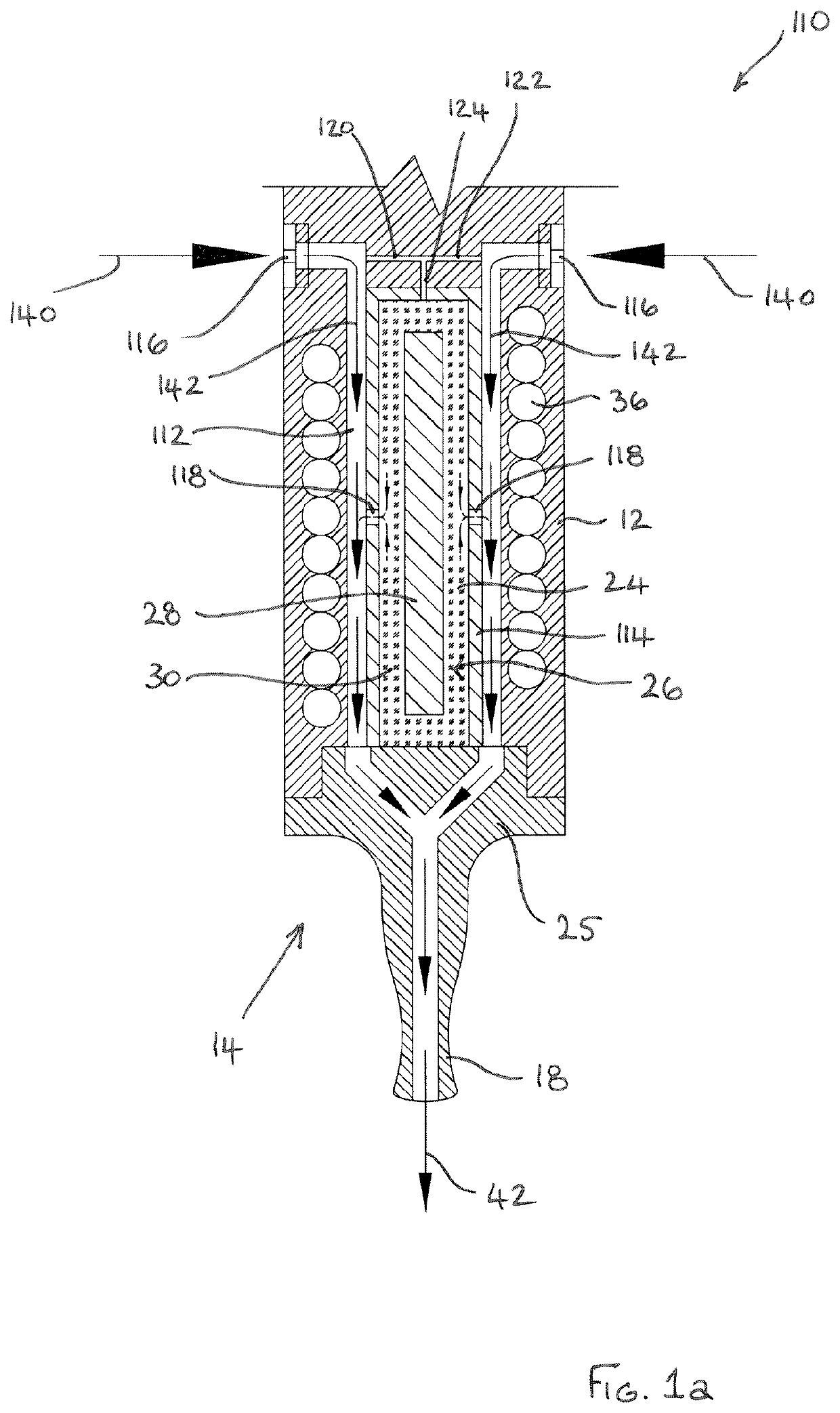 Cartridge for an electronic vapour inhaler