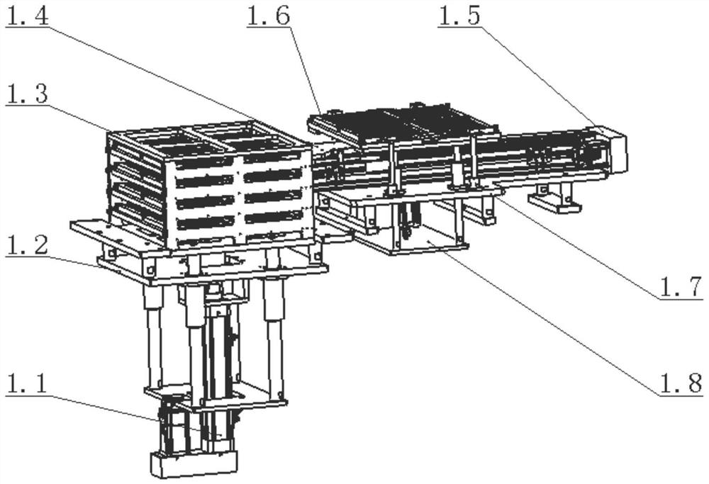 Automatic equipment for laminated assembly