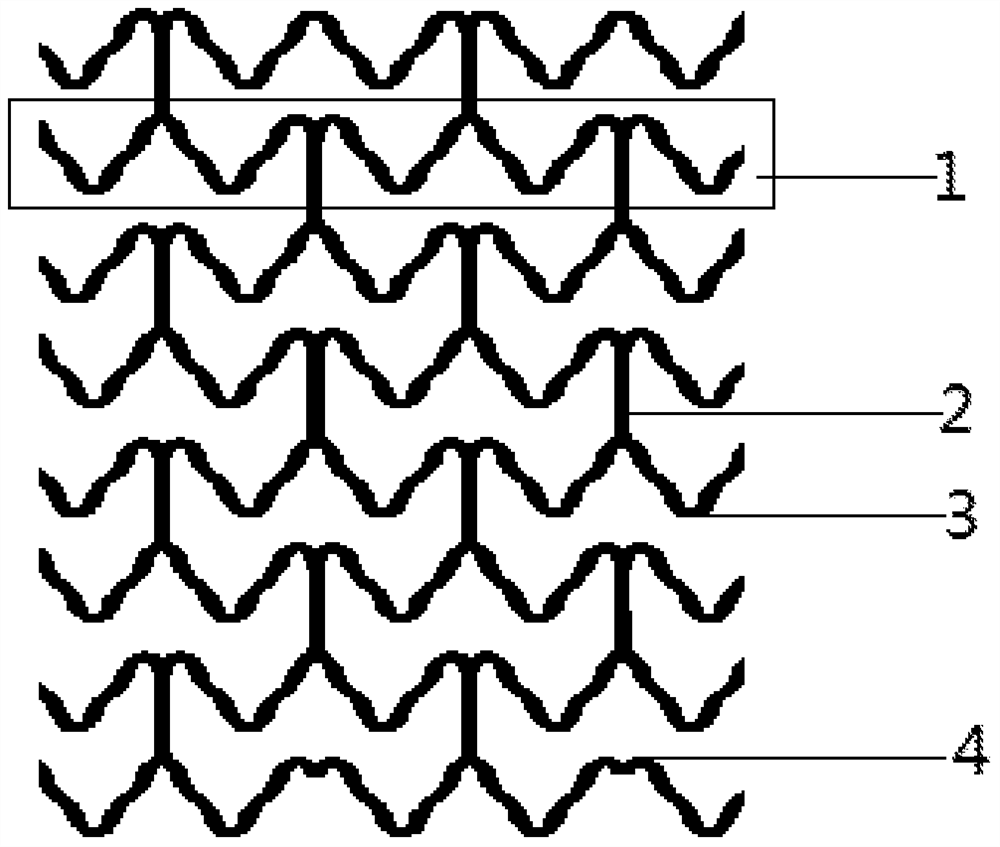 An implantable fully bioabsorbable vascular polymer scaffold