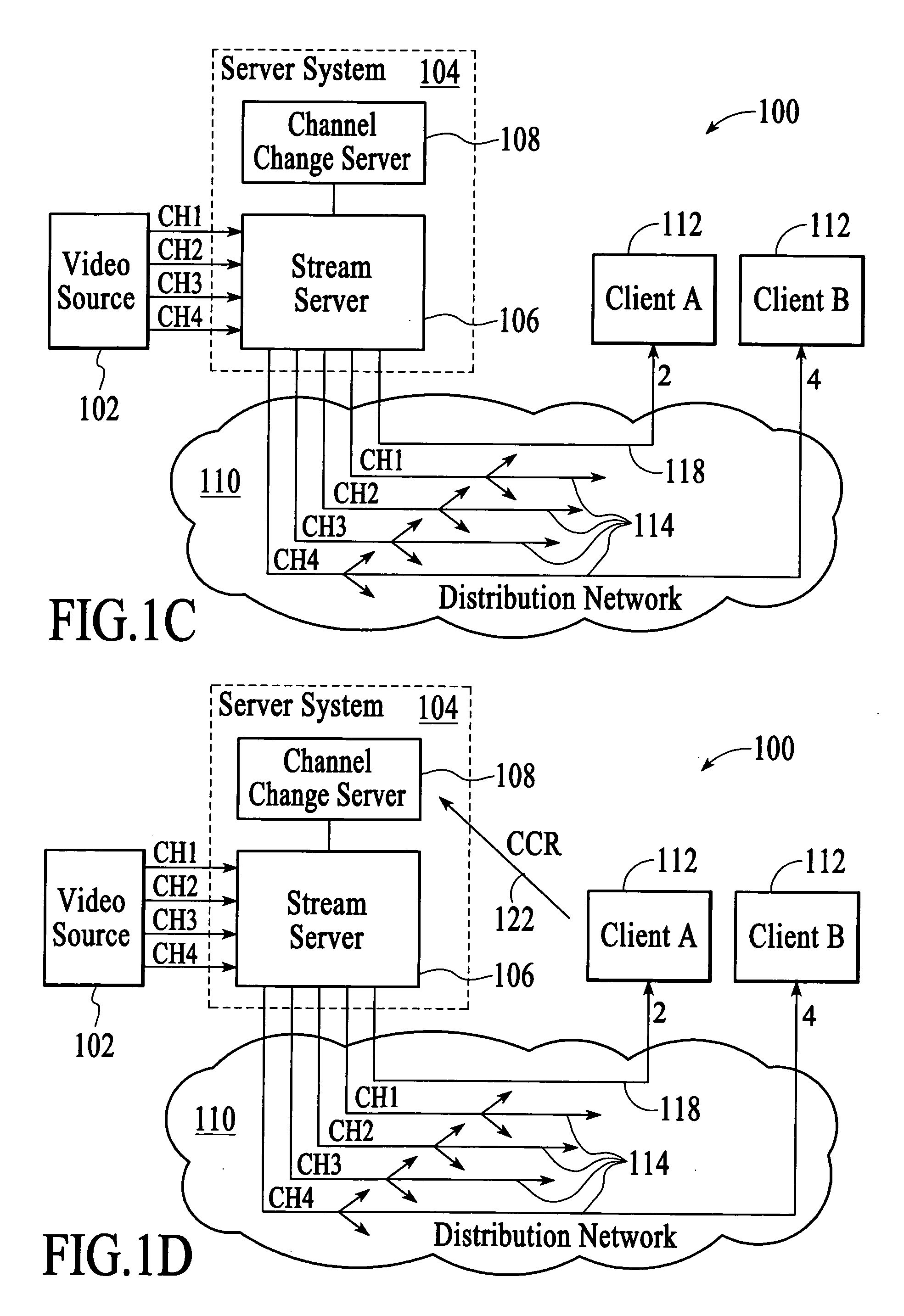 Fast channel change with conditional return to multicasting