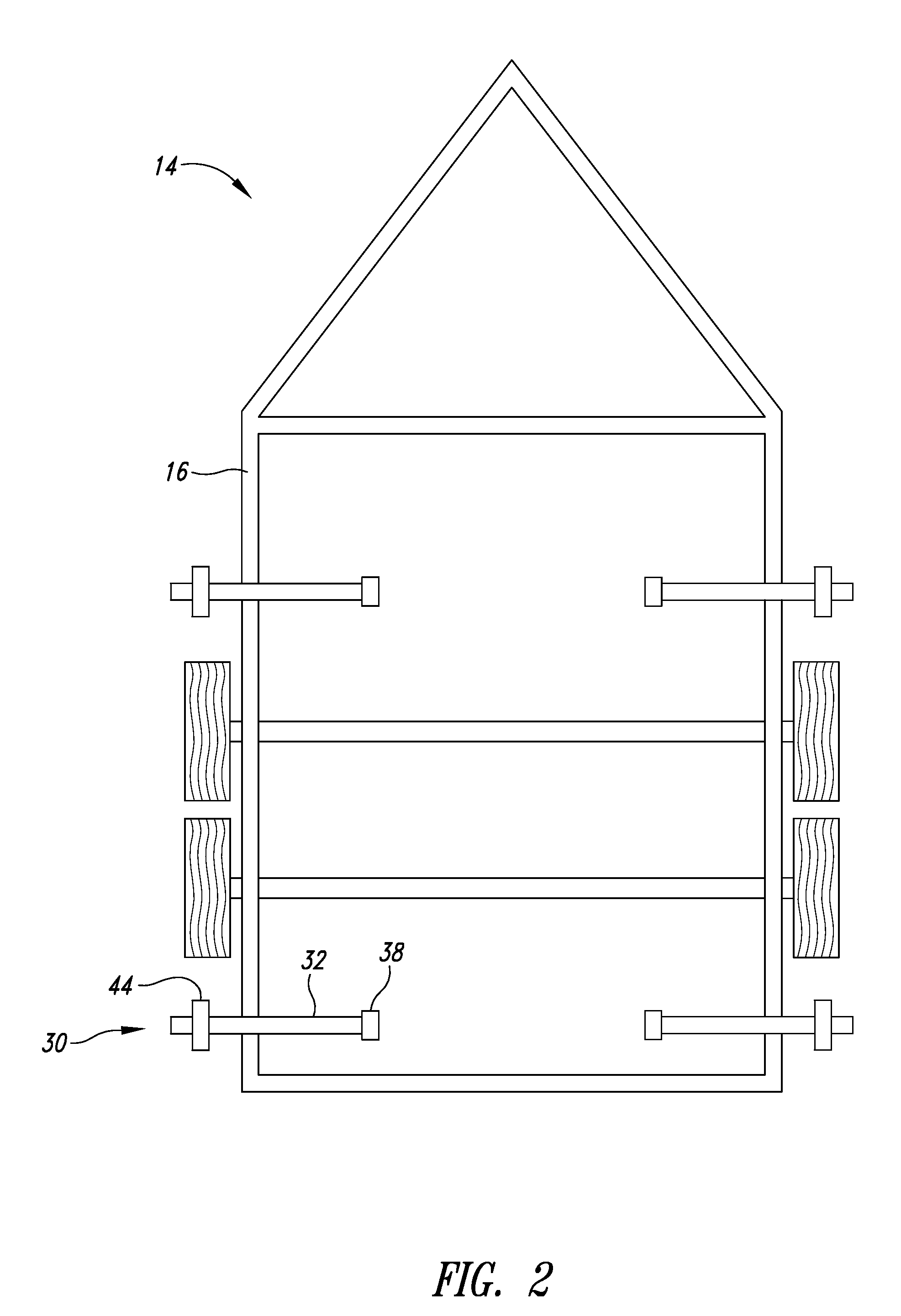 Device for guiding a boat on a trailer