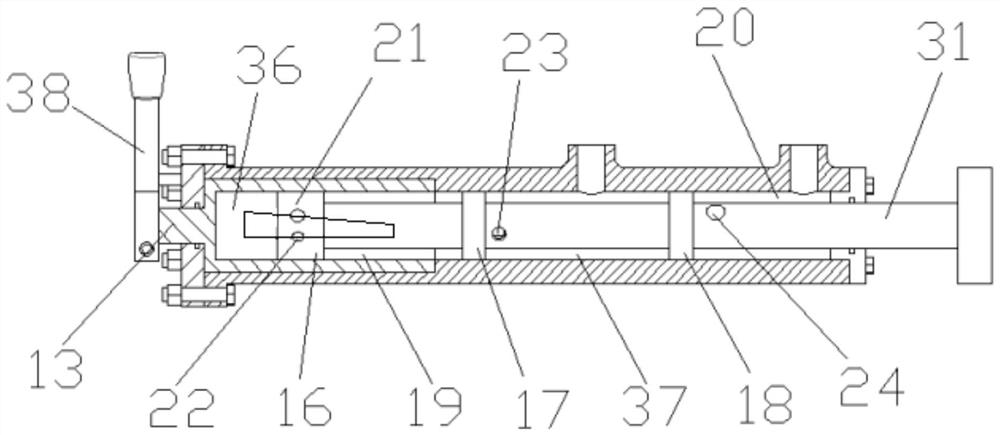 A two-dimensional hydraulic cylinder, and a variable damping control type two-dimensional hydraulic cylinder