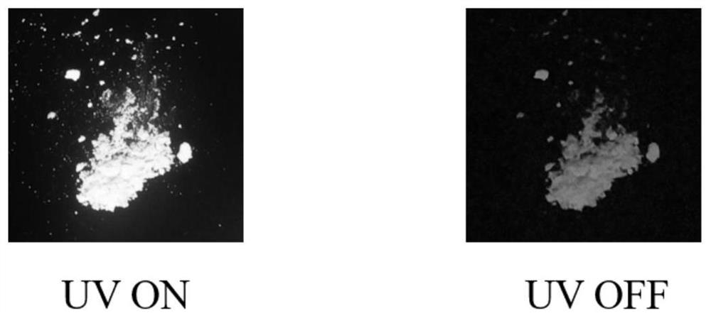 Preparation method of pure organic phosphorescent material based on dicarbazole pyridine derivative