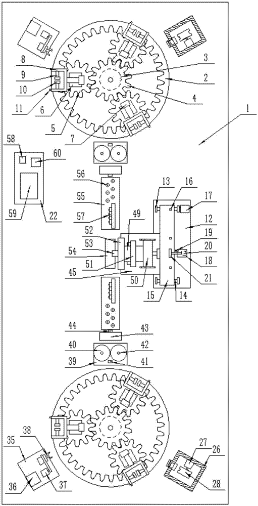 Protective tube feeding electric wire welding device