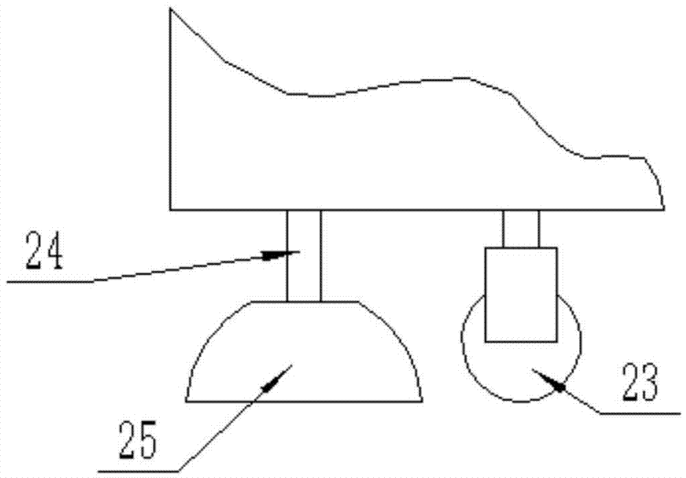 Protective tube feeding electric wire welding device