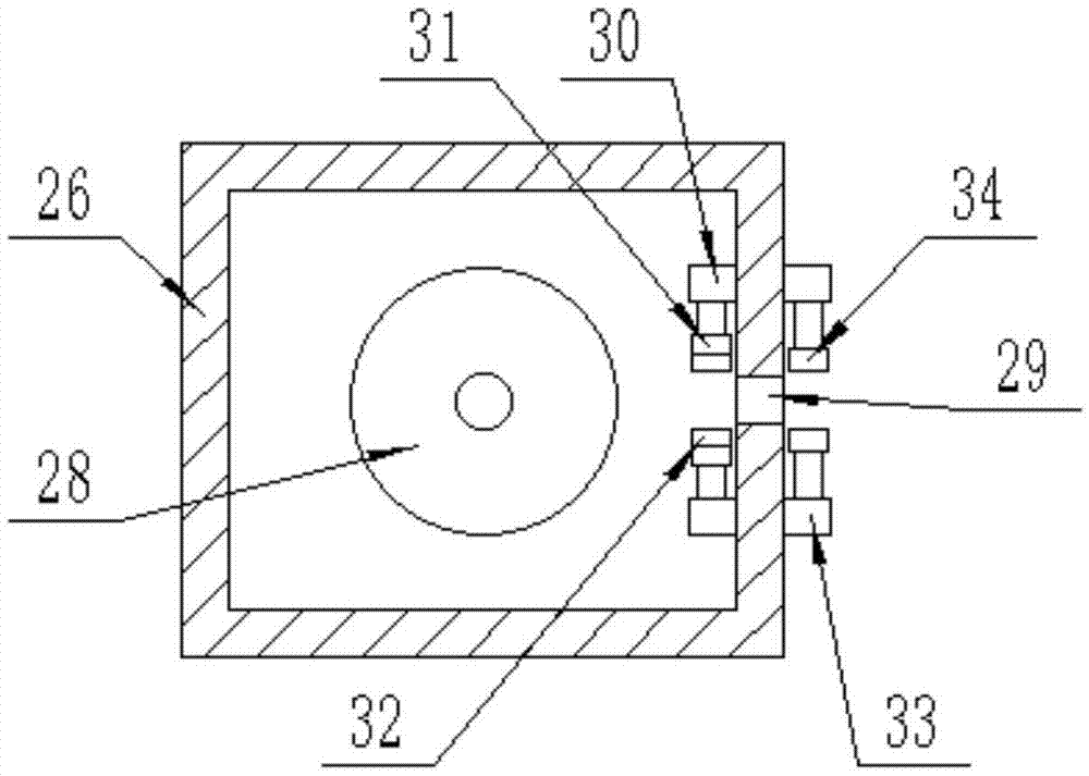 Protective tube feeding electric wire welding device