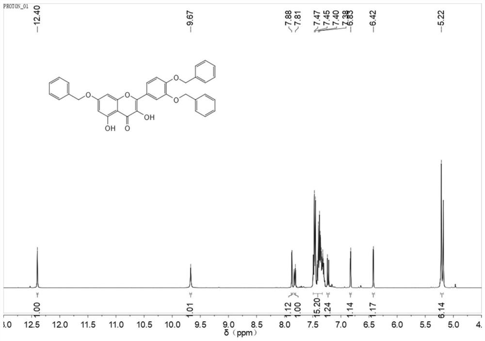 Preparation of a quercetin combined hydrogen sulfide donor and its application in the treatment of diabetes and wound healing