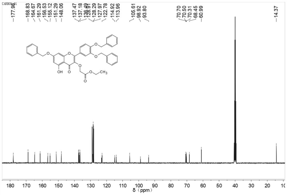 Preparation of a quercetin combined hydrogen sulfide donor and its application in the treatment of diabetes and wound healing