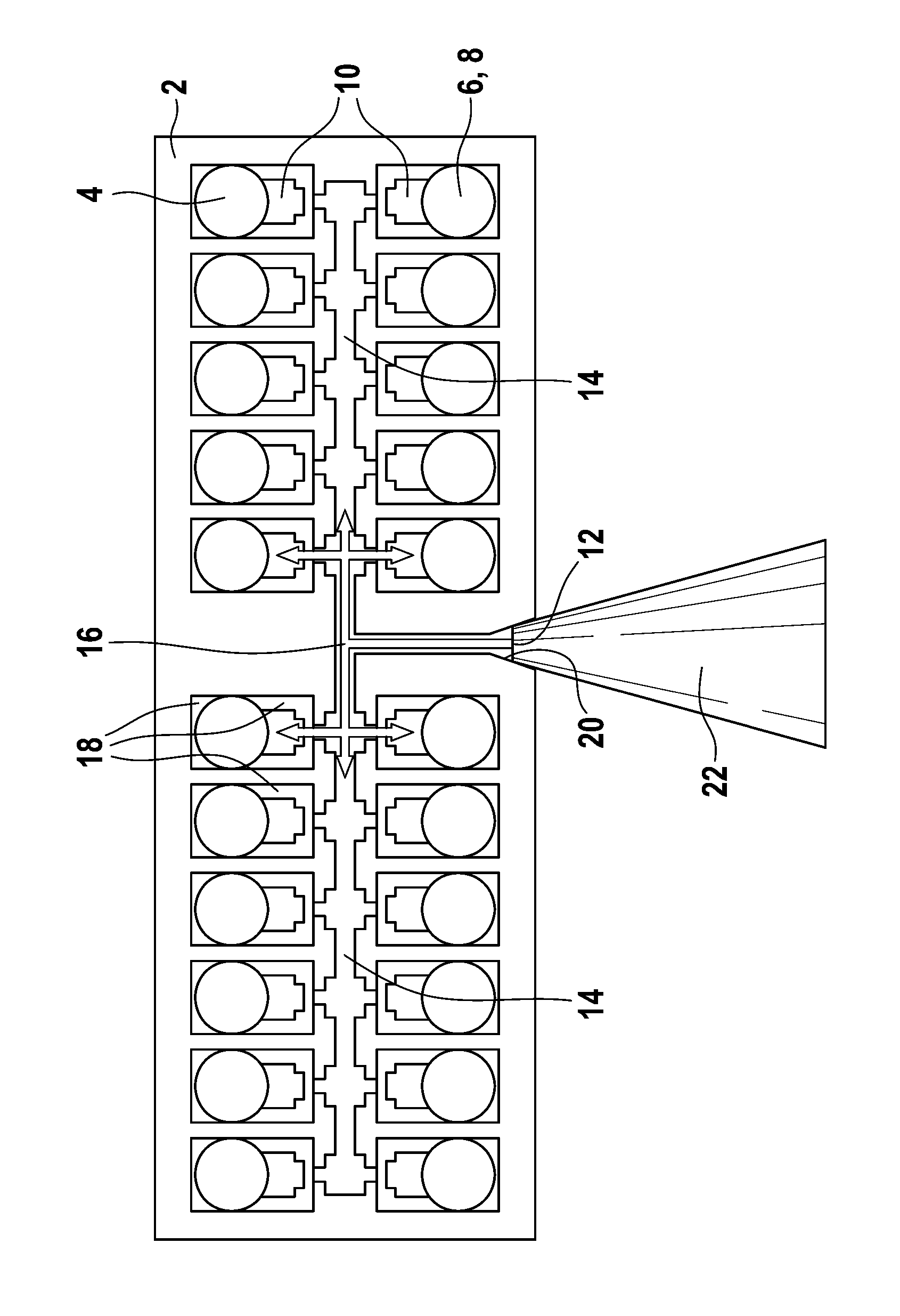 Sealing housings for plug-in contact elements