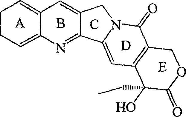 Camptothecine derivative phosphatide composite liposome nano-preparation and its making method