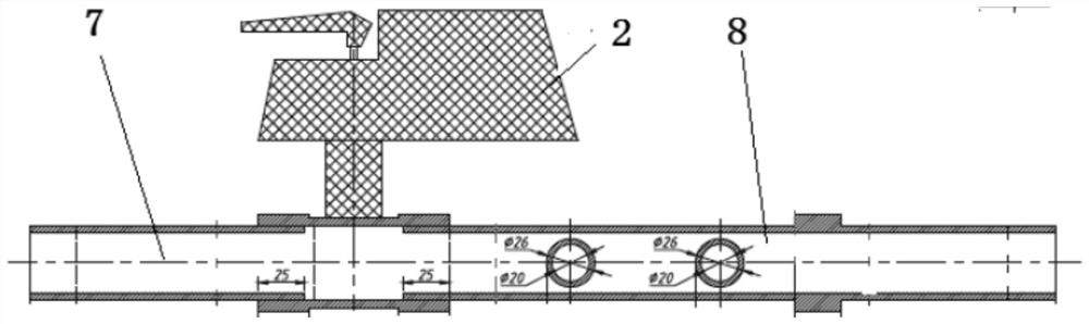 Integrated flow temperature intelligent monitoring device