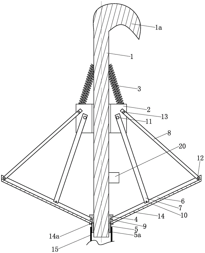 Rainwater collection mechanism