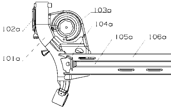 Semi-independent rear suspension of automobile torsion beam