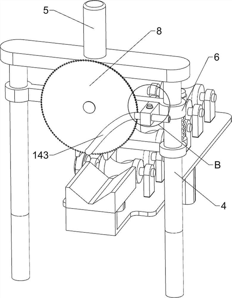 Equipment for automatically deburring two ends of cut hollow steel pipe