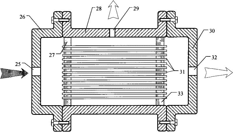 Decompressing fuel-oil floor washing device and method