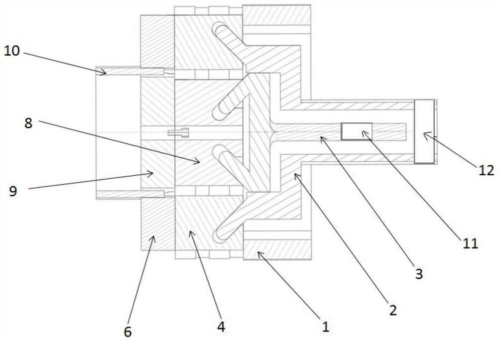 Clamping device for machining of thin-wall part