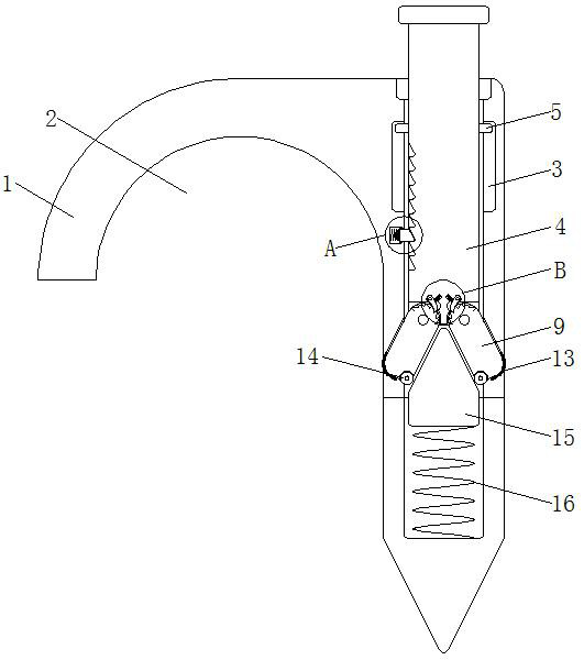 Tool-free anti-loosening cable fixing device for electrical system