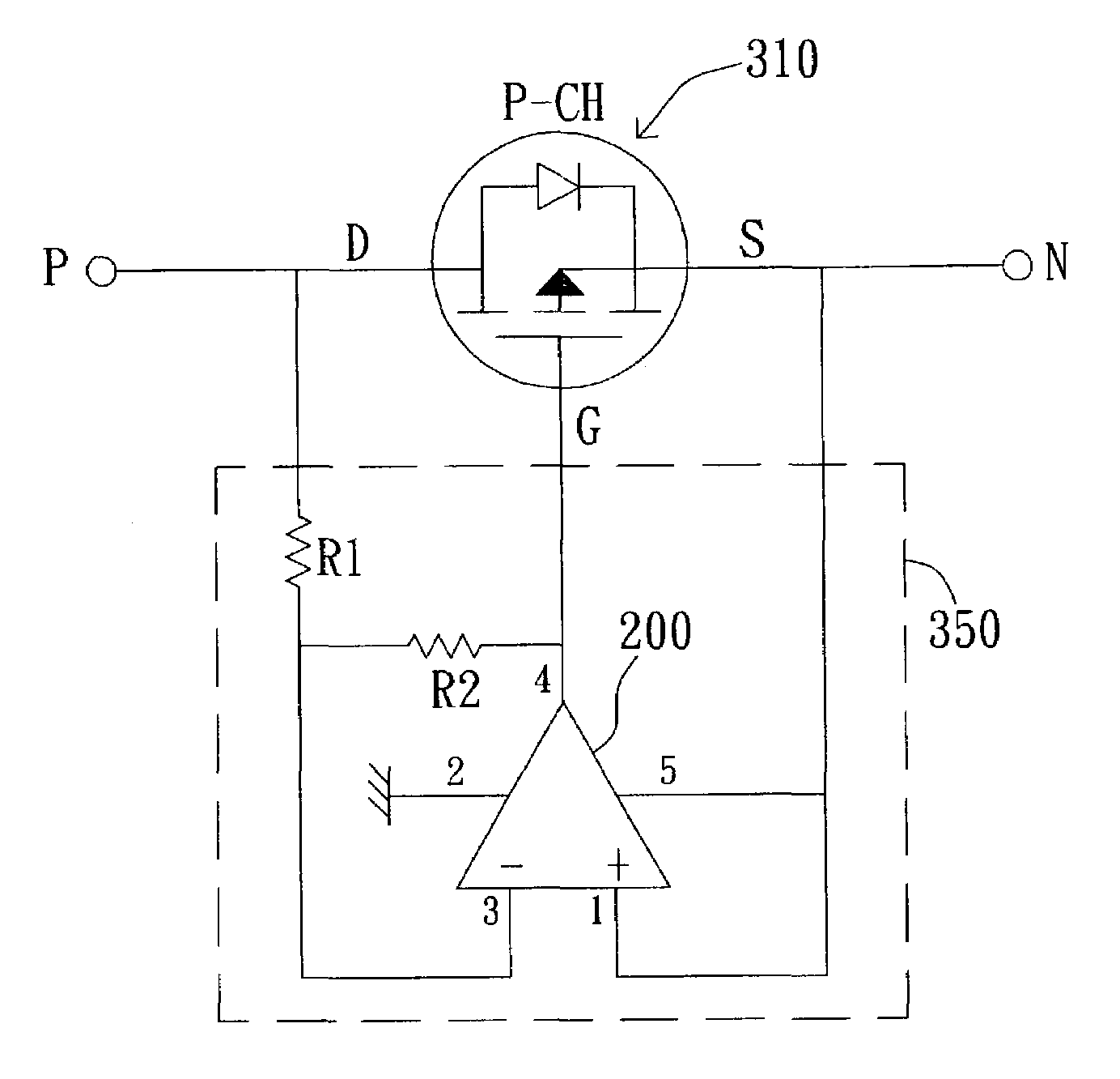 One-way switch