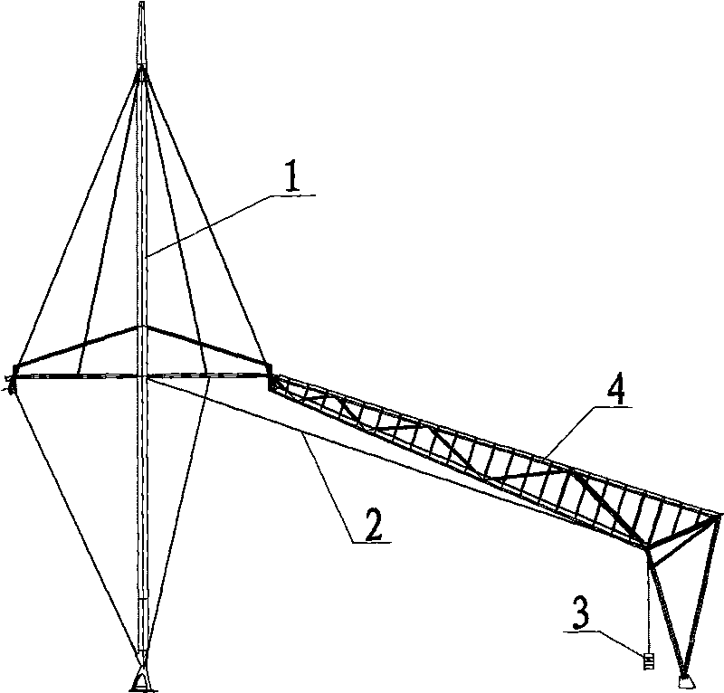 Method for assembling large-area safety net