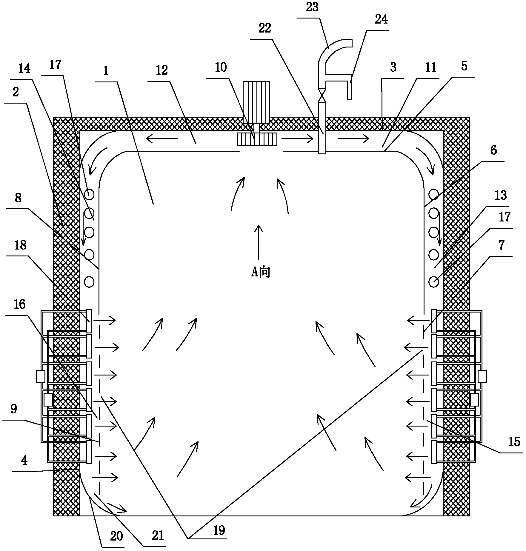 Intelligent carbonization furnace