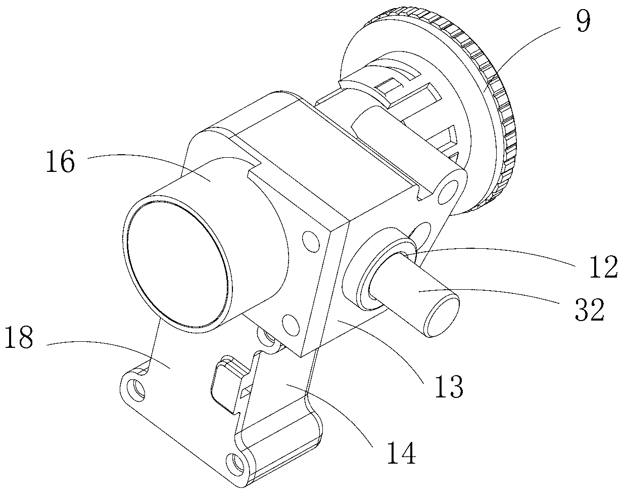 Electric anti-theft directional lock