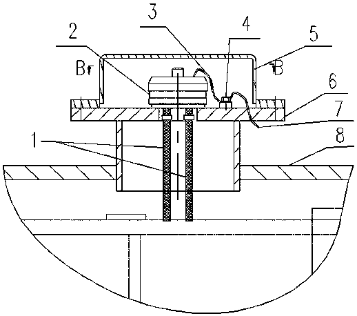 A transformer grounding device