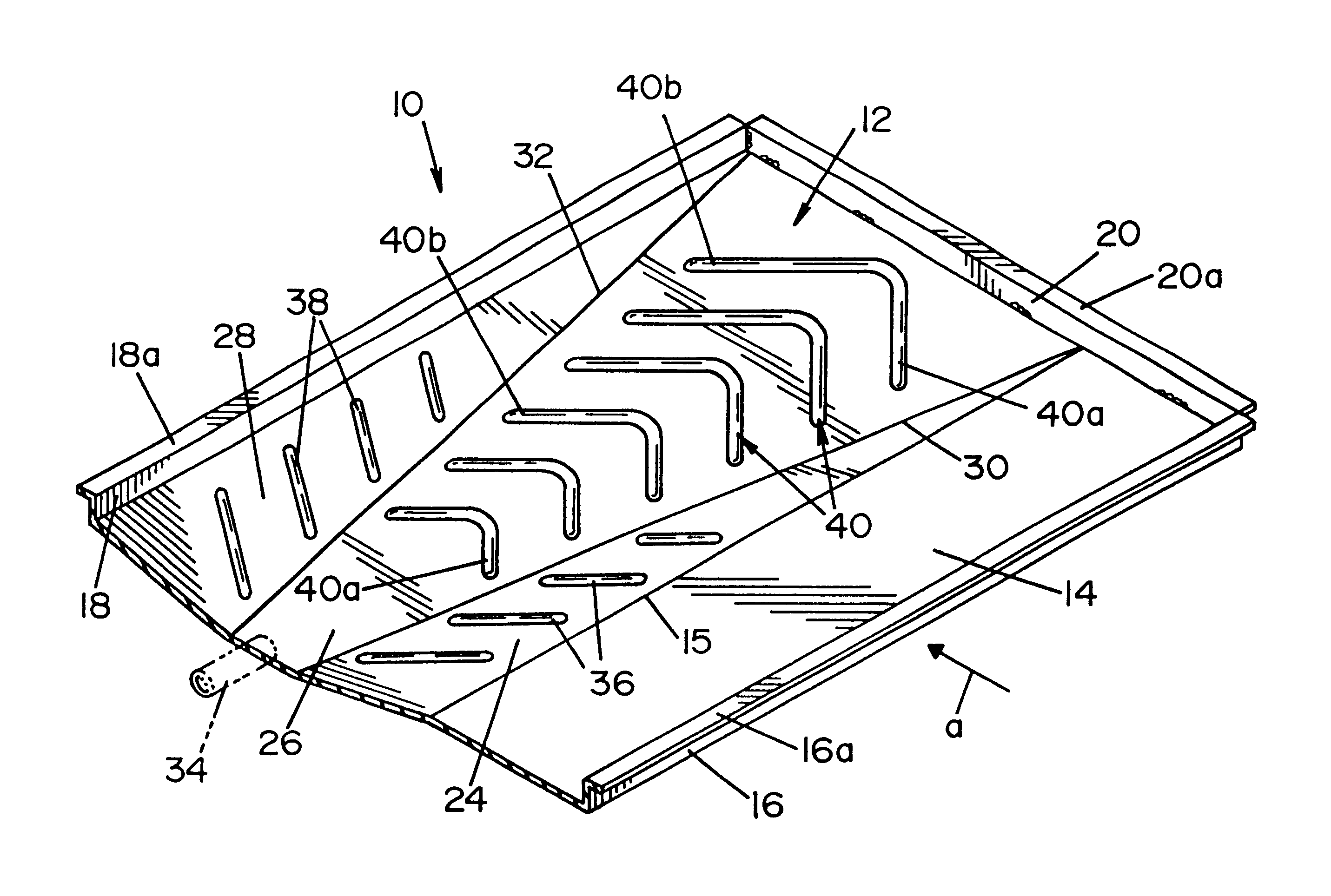 Condensate drain pan