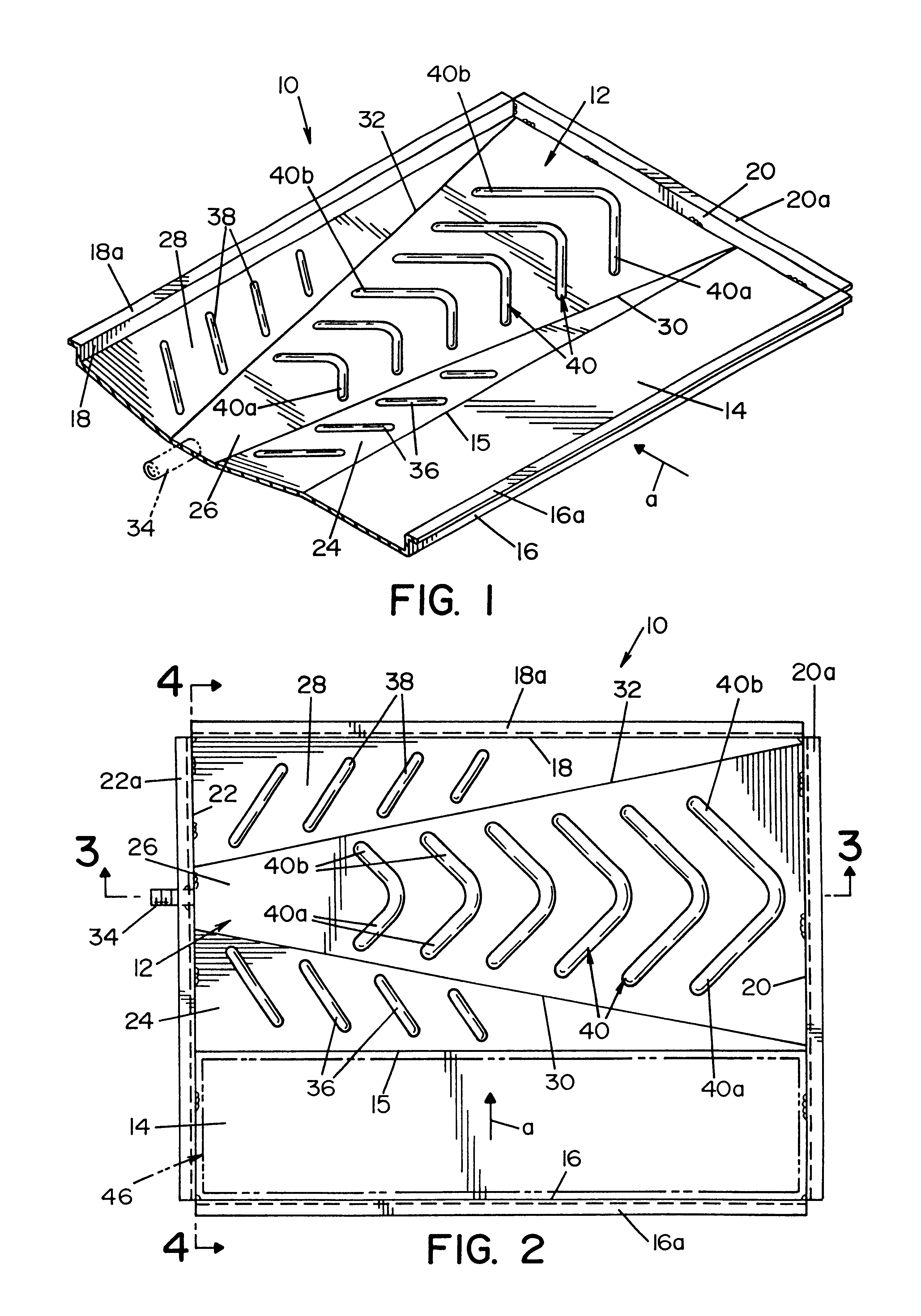 Condensate drain pan