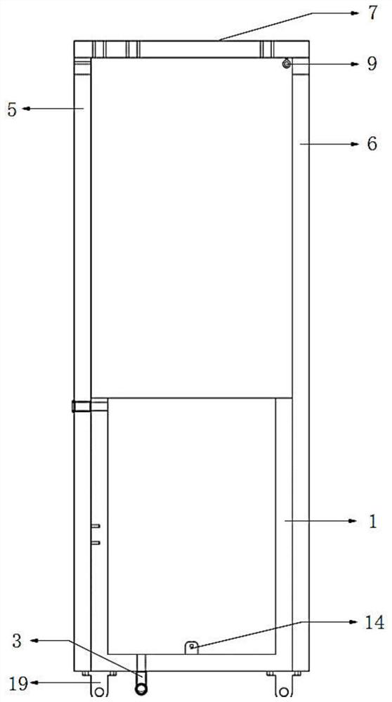 Mobile greenhouse CO2 gas fertilizer additional application device and CO2 gas fertilizer additional application method