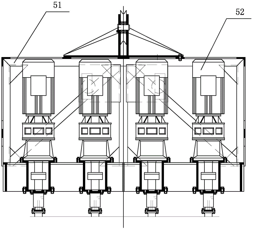 A mixing pile ship for underwater soft foundation construction