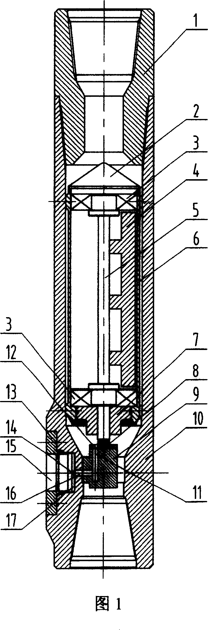 Mechanical automatic vertical drilling tool