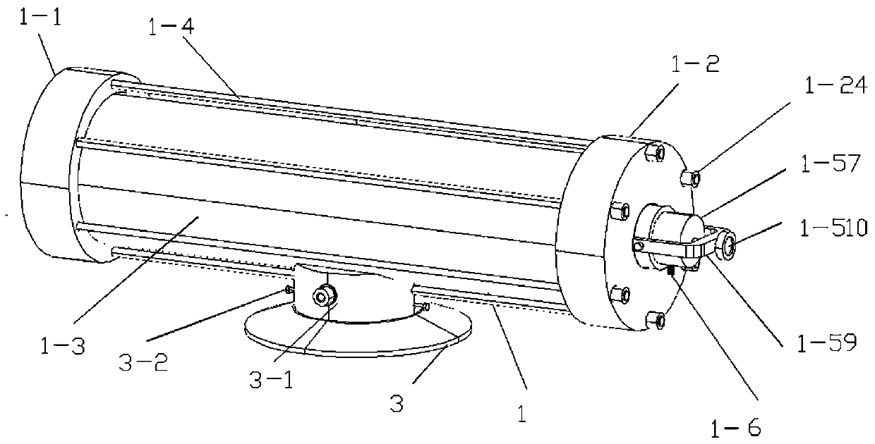 Extremely-low-frequency radio wave shielding test device