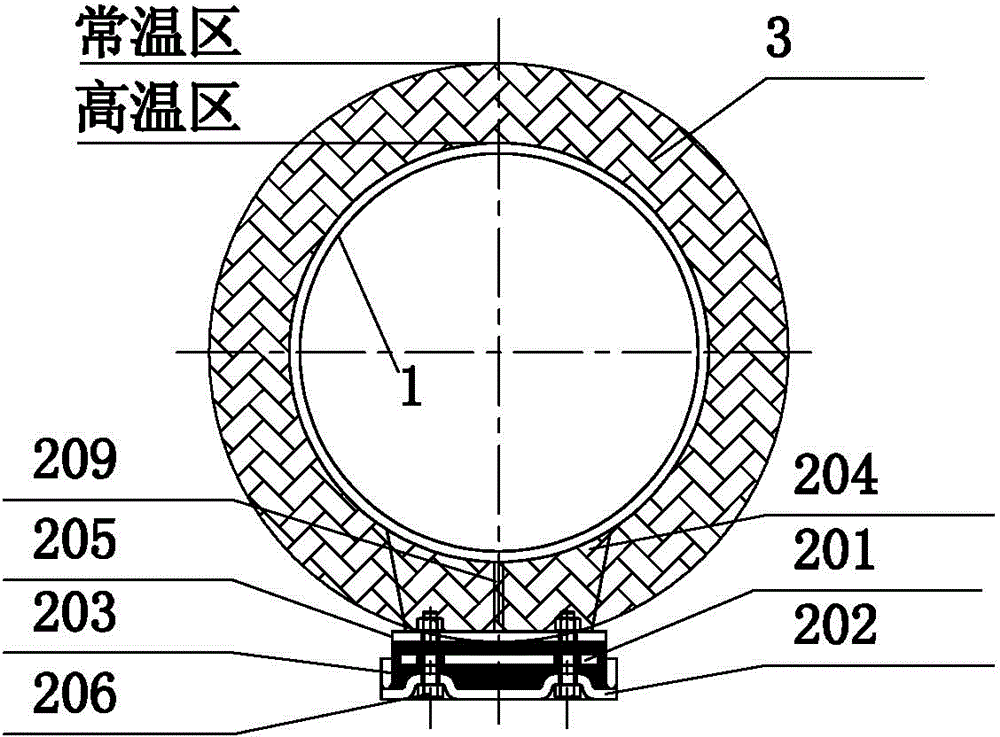 Flat plate type heat-insulation and energy-saving pipe carrier