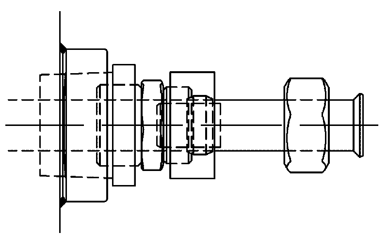 Sealing method for mounting coil pipe of solar water tank