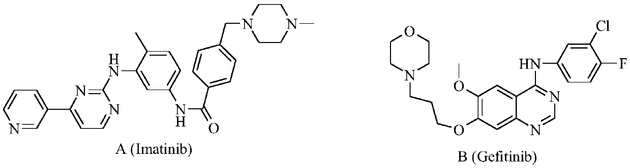 Preparation and application of bis-fluoroquinolone thiadiazole urea N-methyl enoxacin derivatives