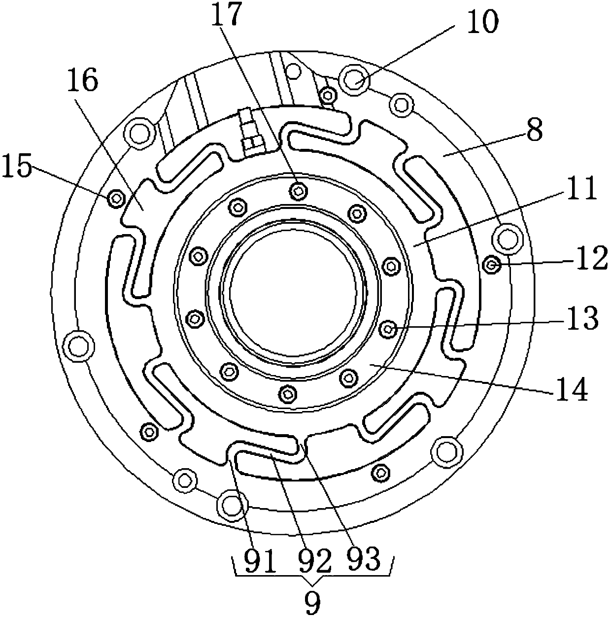 Integrated damping test tool for turbocharger dynamic balancing tester