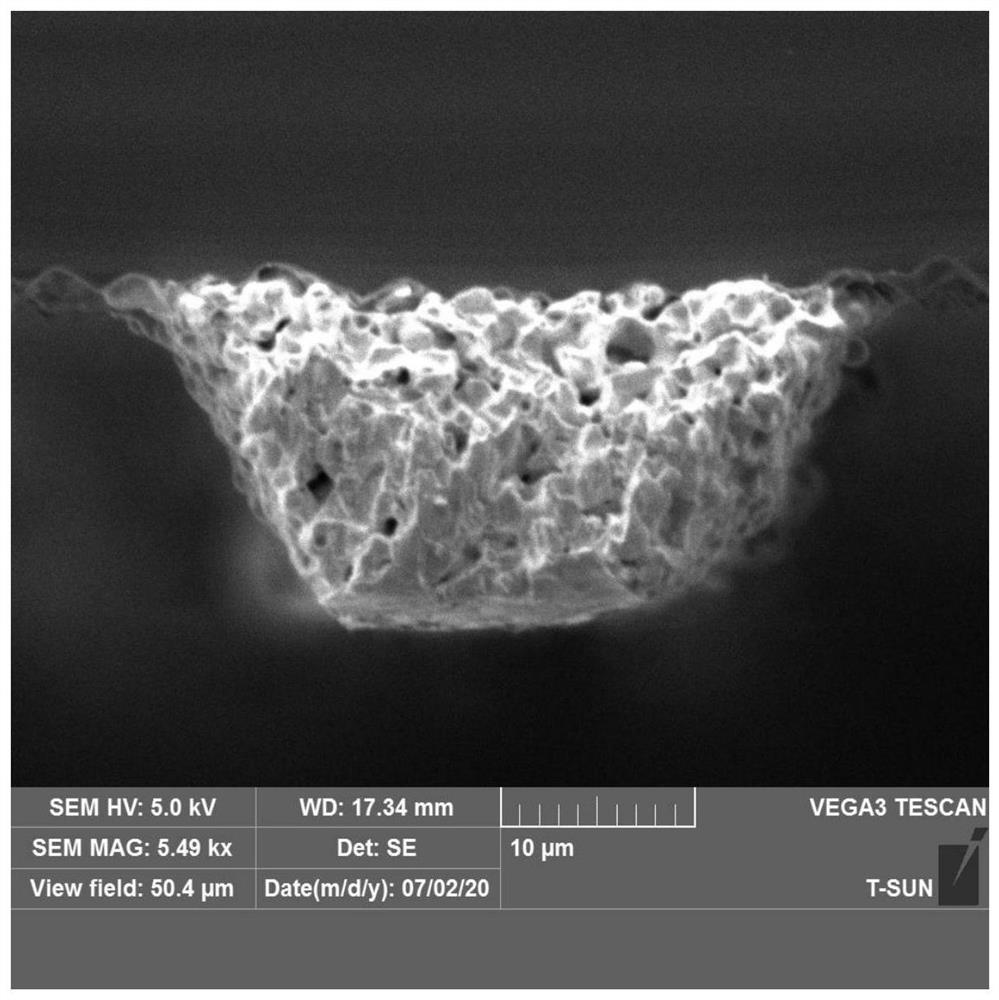 High-tension main grid silver paste applied to N-type solar cell and preparation method thereof