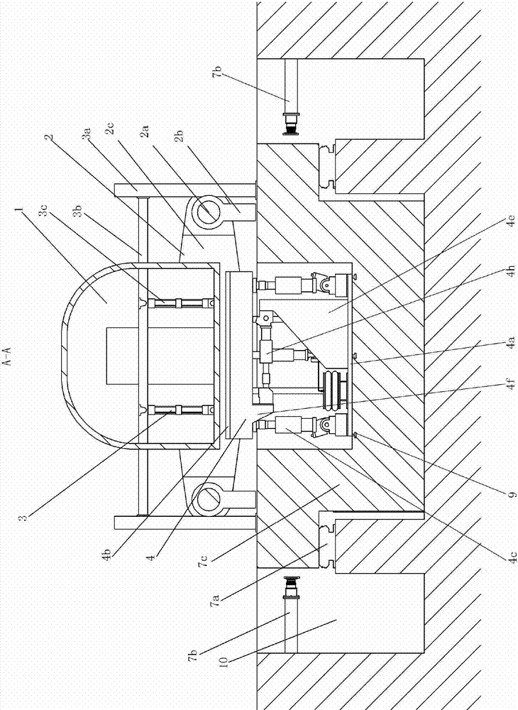 Car body intensity fatigue and airtight fatigue test stand