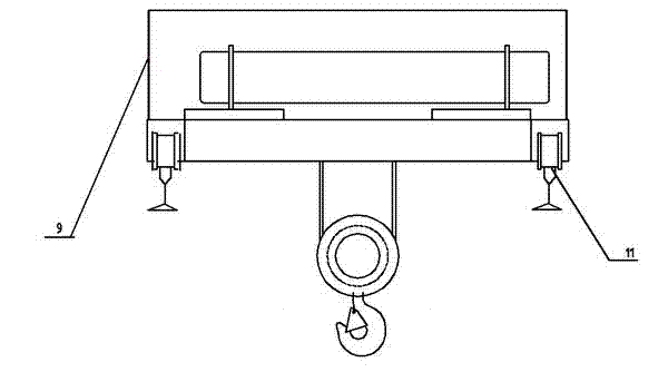 Electric hoist portal crane