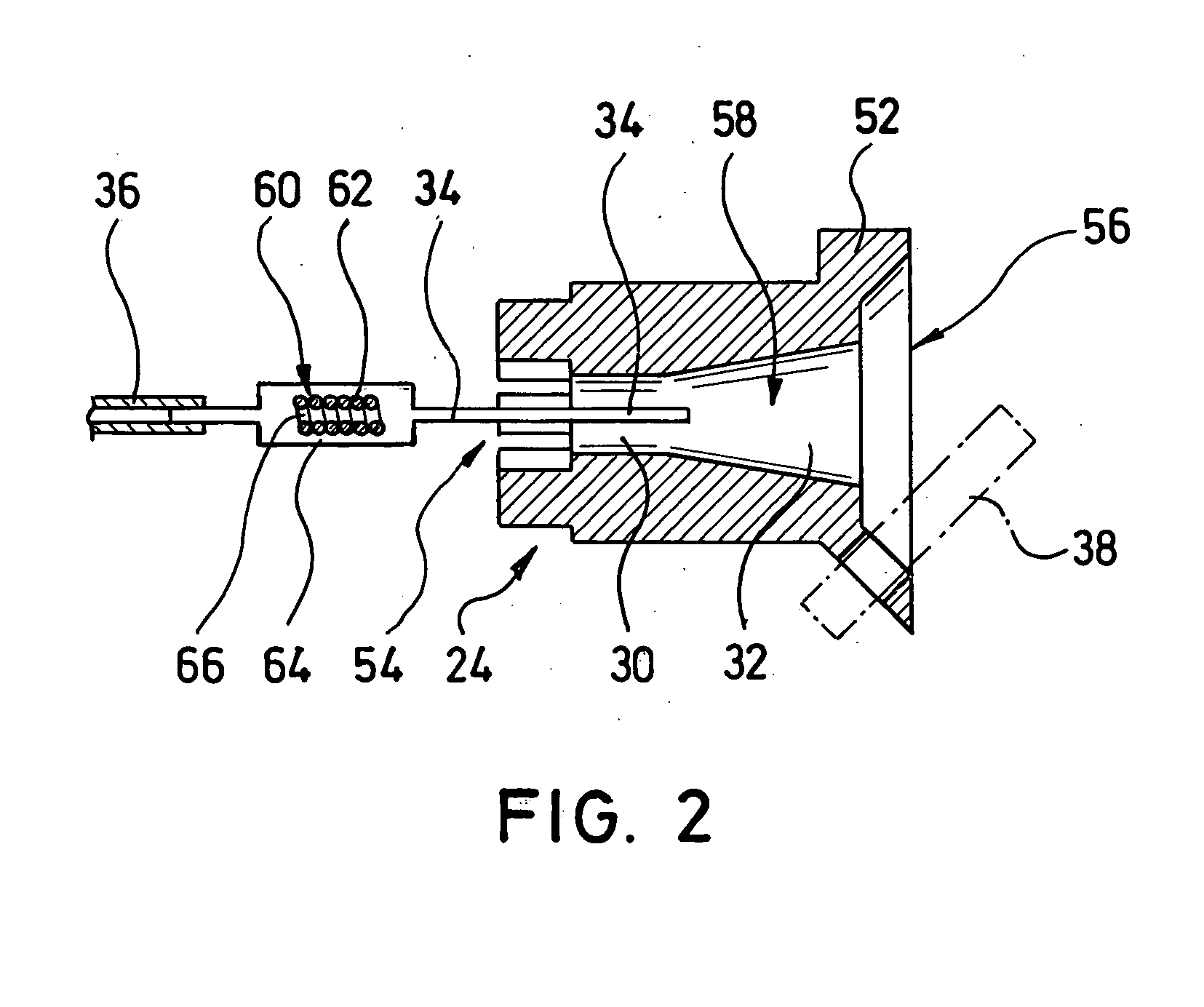 Heater with an atomizer nozzle