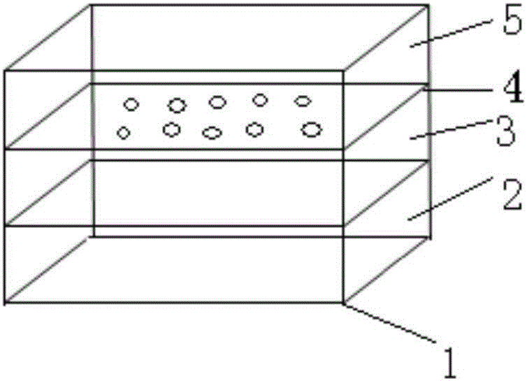 Water-saving planting device for road-region vegetation in arid area