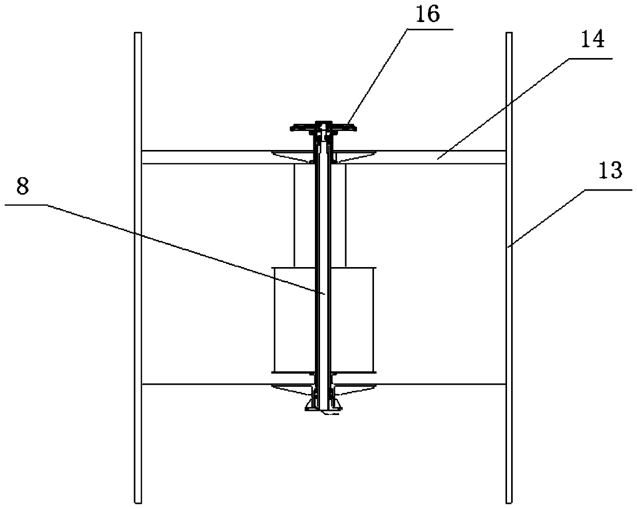 Novel vertical-axis wind driven generator and assembly method thereof