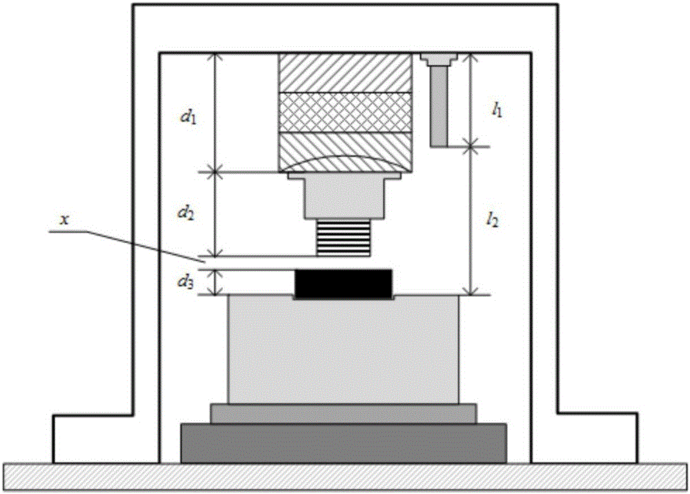 Calibration device applicable to micro thrust measurement system electromagnetic force application device